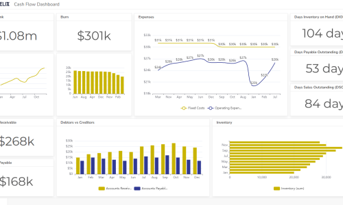 accounting dashboard examples